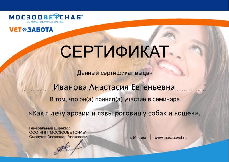 Лаптева сертификат 6